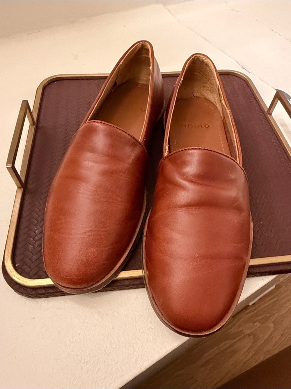 🎂SALE 🎂 NEW LISTING 🎂 NISOLO 🎂 ALEJANDRO LOAFERS 🎂 BROWN 🎂 9